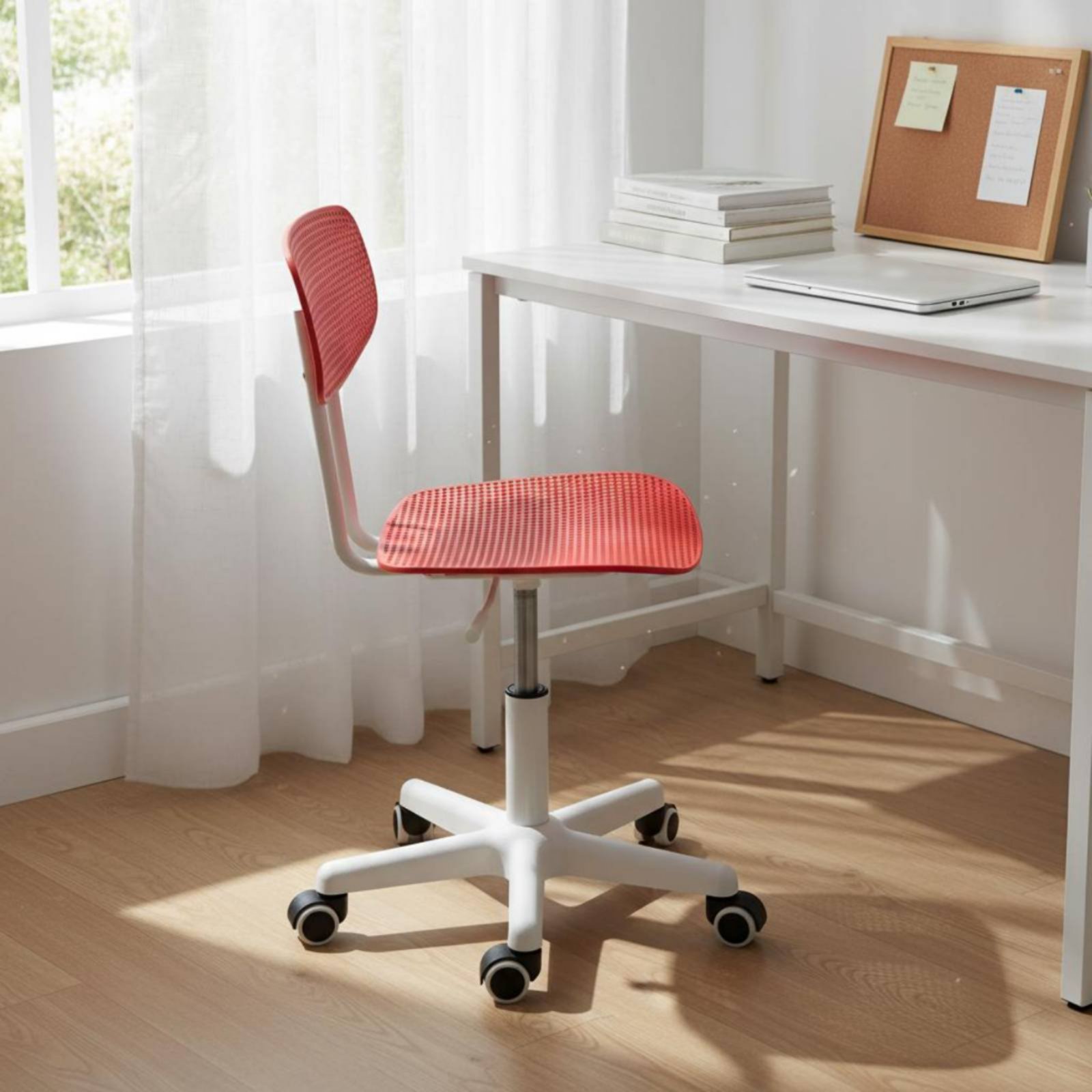 Adjustable Rolling Desk Chair  - Office Furniture Desk 评论和价格