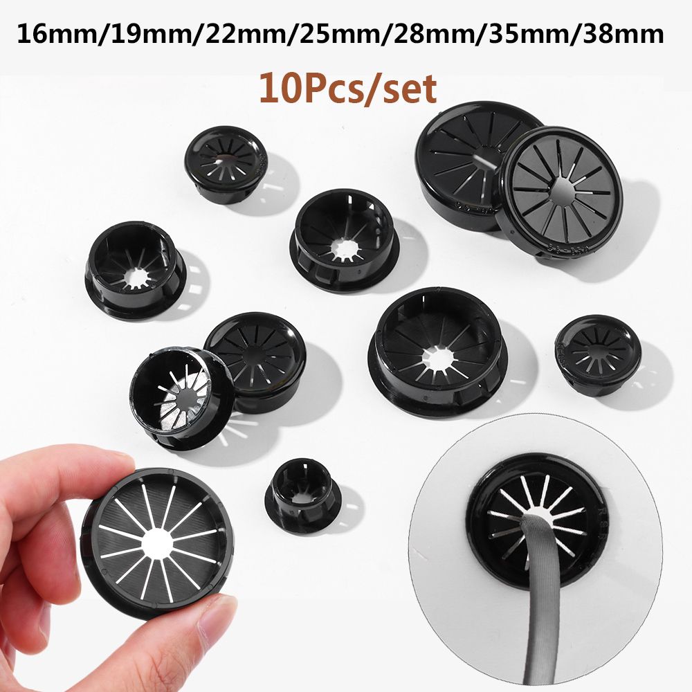 10pcs/set Plastic Cable Hole C - Office Furniture Set 评论和价格