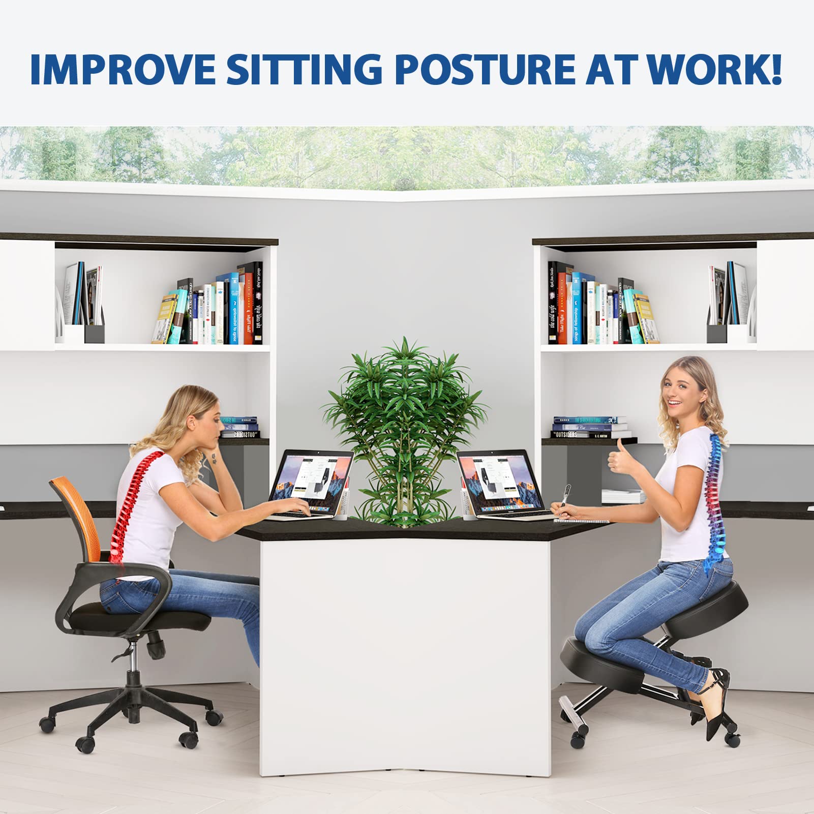 Kneeling Chair Ergonomic for O - Office Furniture Home 评论和价格