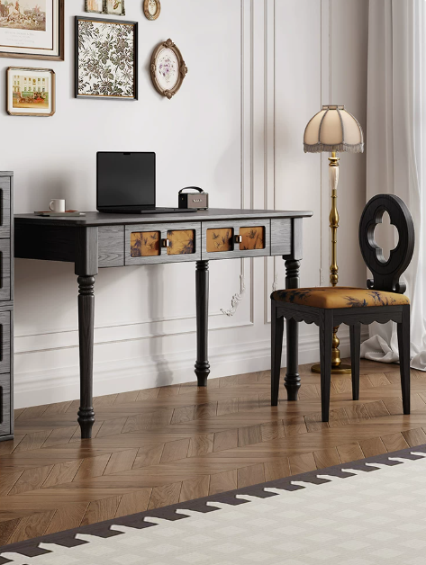Home Office Desk Set Elegant V - Office Furniture Set 评论和价格