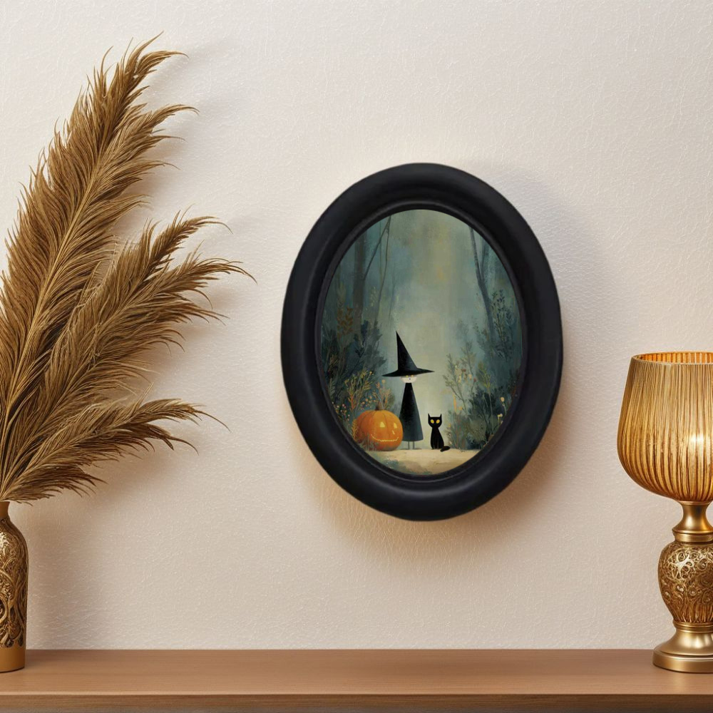 A 3D Vintage Halloween Witch a - Office Furniture Home 评论和价格