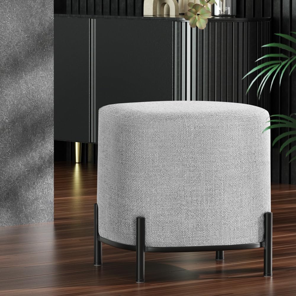 **/Ottoman, Round Footstool Lo - Office Furniture Home 评论和价格