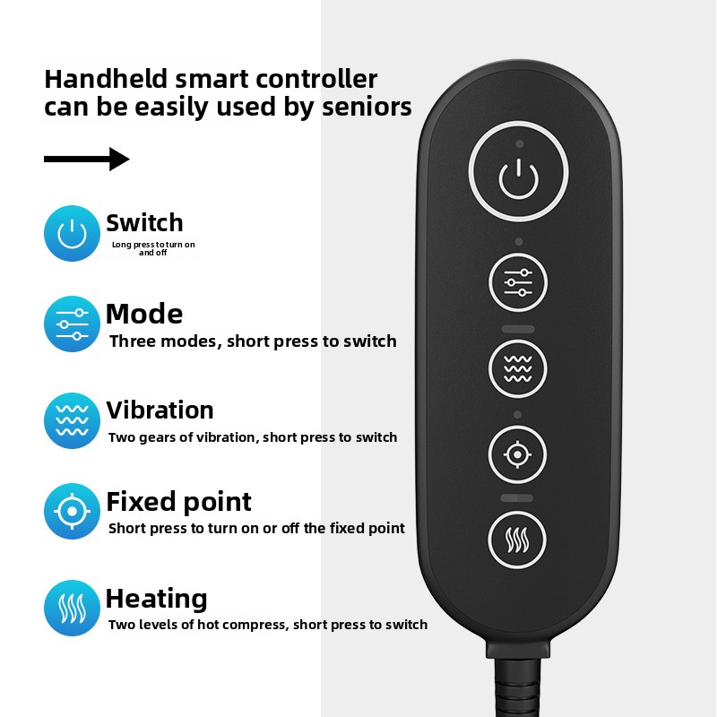 Electric Back Massager Vibrati - Office Furniture Heaven 评论和价格