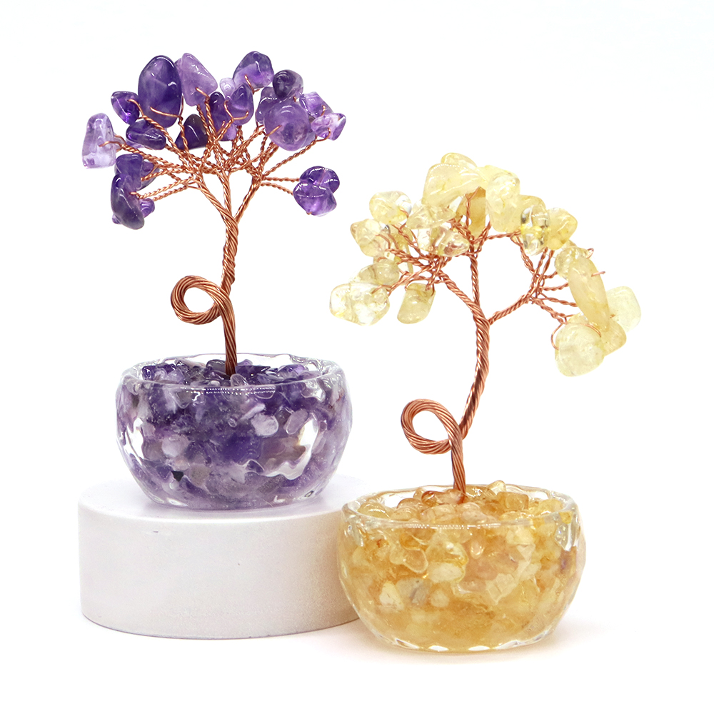 Natural Gemstone Crystal Lucky - Office Furniture Table 评论和价格