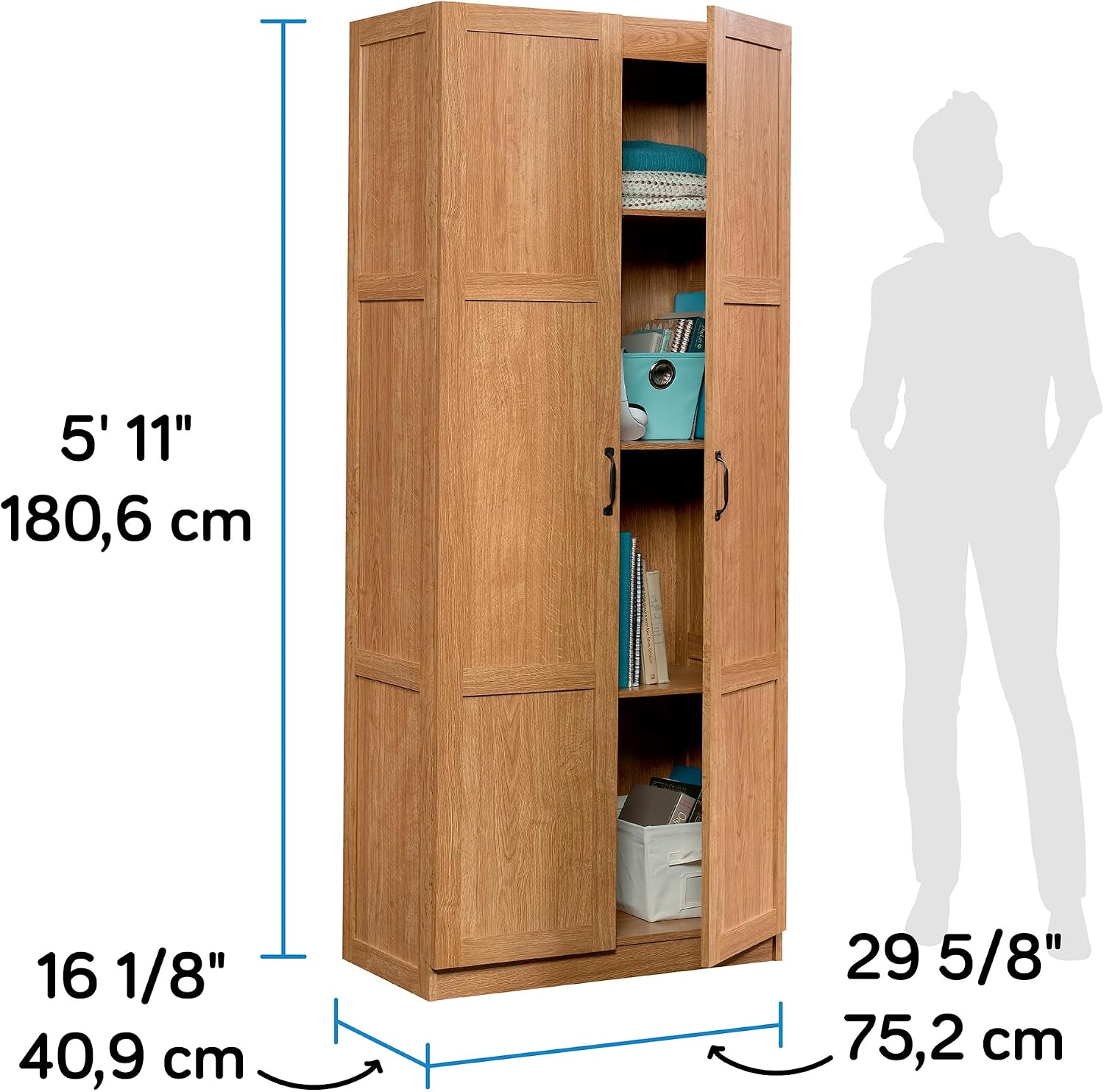 Tall Storage Cabinet, Freestan - Office Furniture Home 评论和价格
