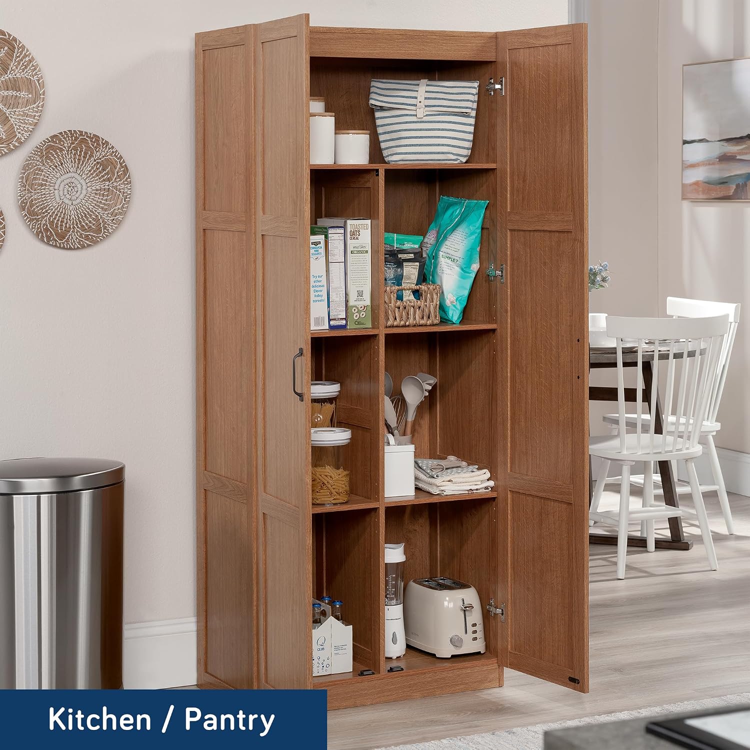Tall Storage Cabinet, Freestan - Office Furniture Home 评论和价格