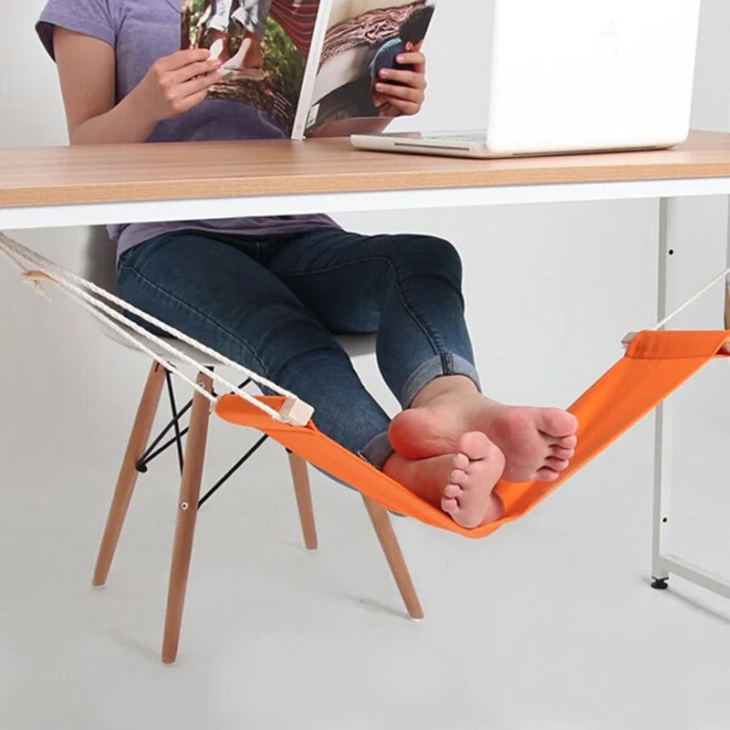 Adjustable Polyester Foot Hamm - Under Desk Hammock 评论和价格