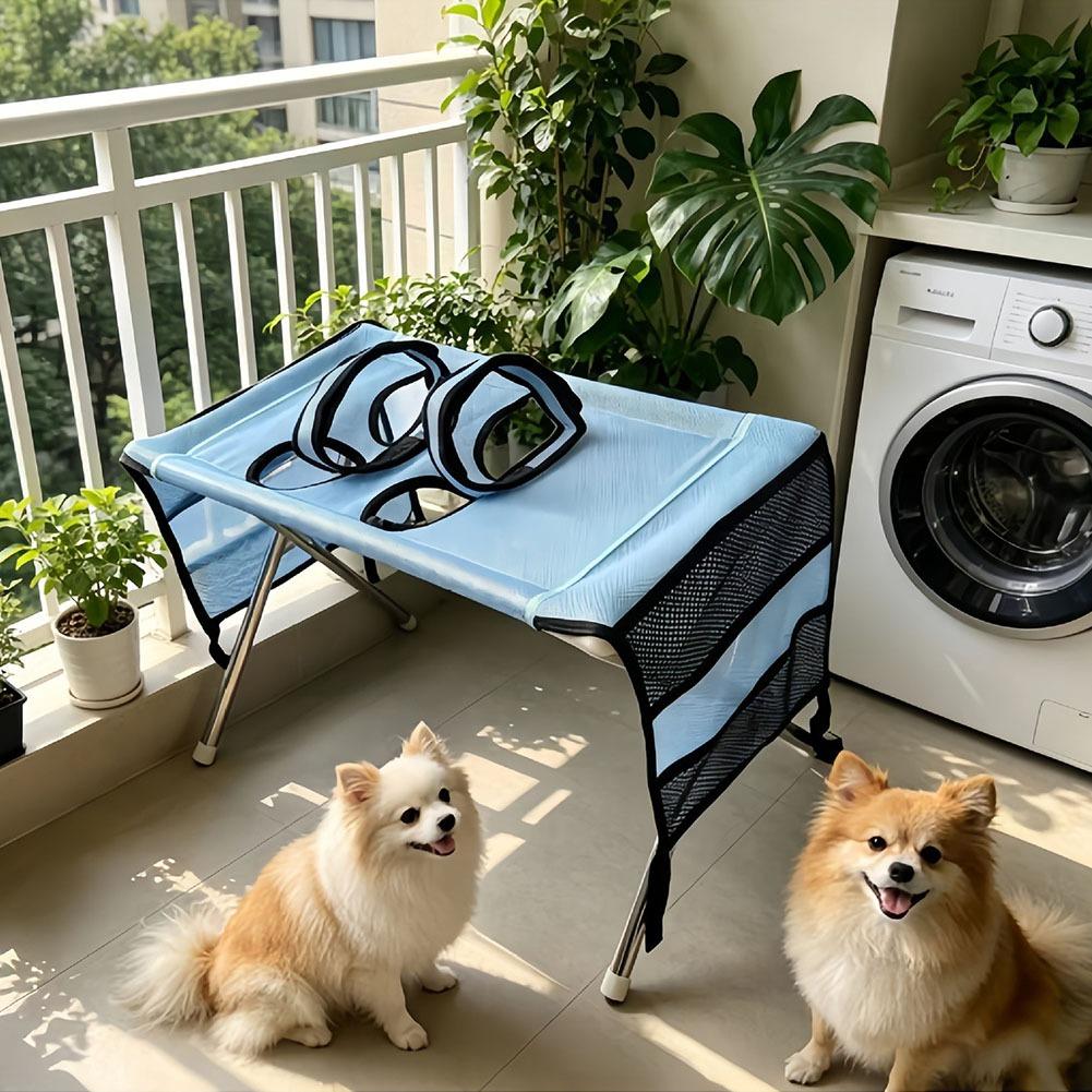 Folding Pet Grooming Hammock Q - Under Desk Hammock 评论和价格