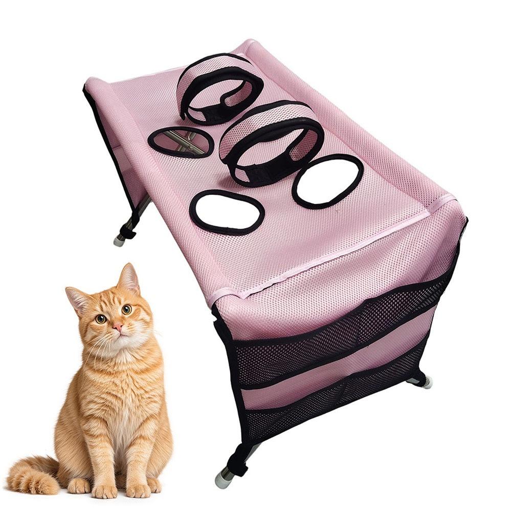 Folding Pet Grooming Hammock Q - Under Desk Hammock 评论和价格