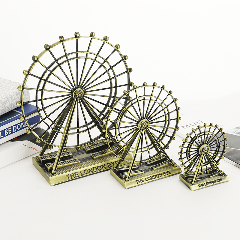 Retro Zinc Alloy Ferris Wheel  - Office Furniture London 评论和价格