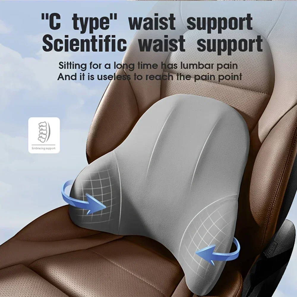 Car Seat Neck Pillow & Lumbar  - Office Furniture Set 评论和价格