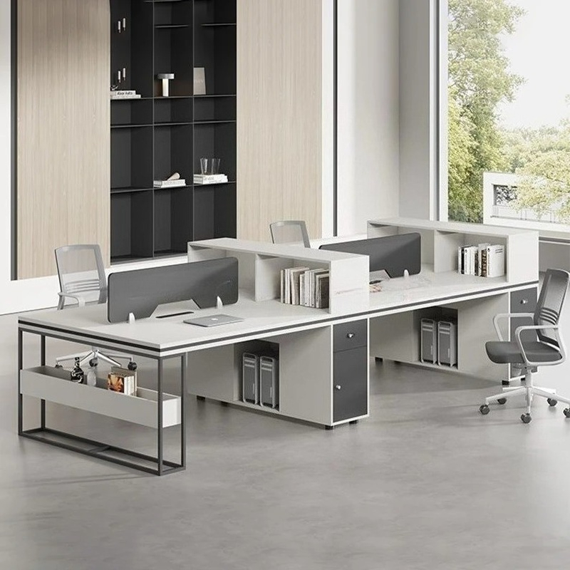 Office Staff Work Desk And Cha - Office Furniture Set 评论和价格