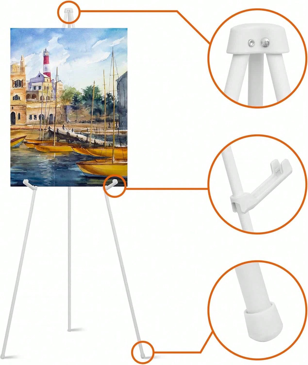 Presentation Easel Stand,66.14 - Whiteboard Easel Tripod 评论和价格
