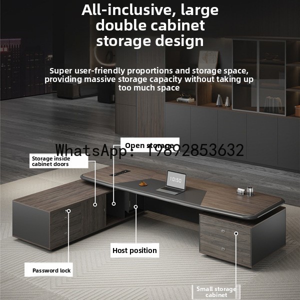 CZ High-end Office Manager Des - Office Furniture Set 评论和价格