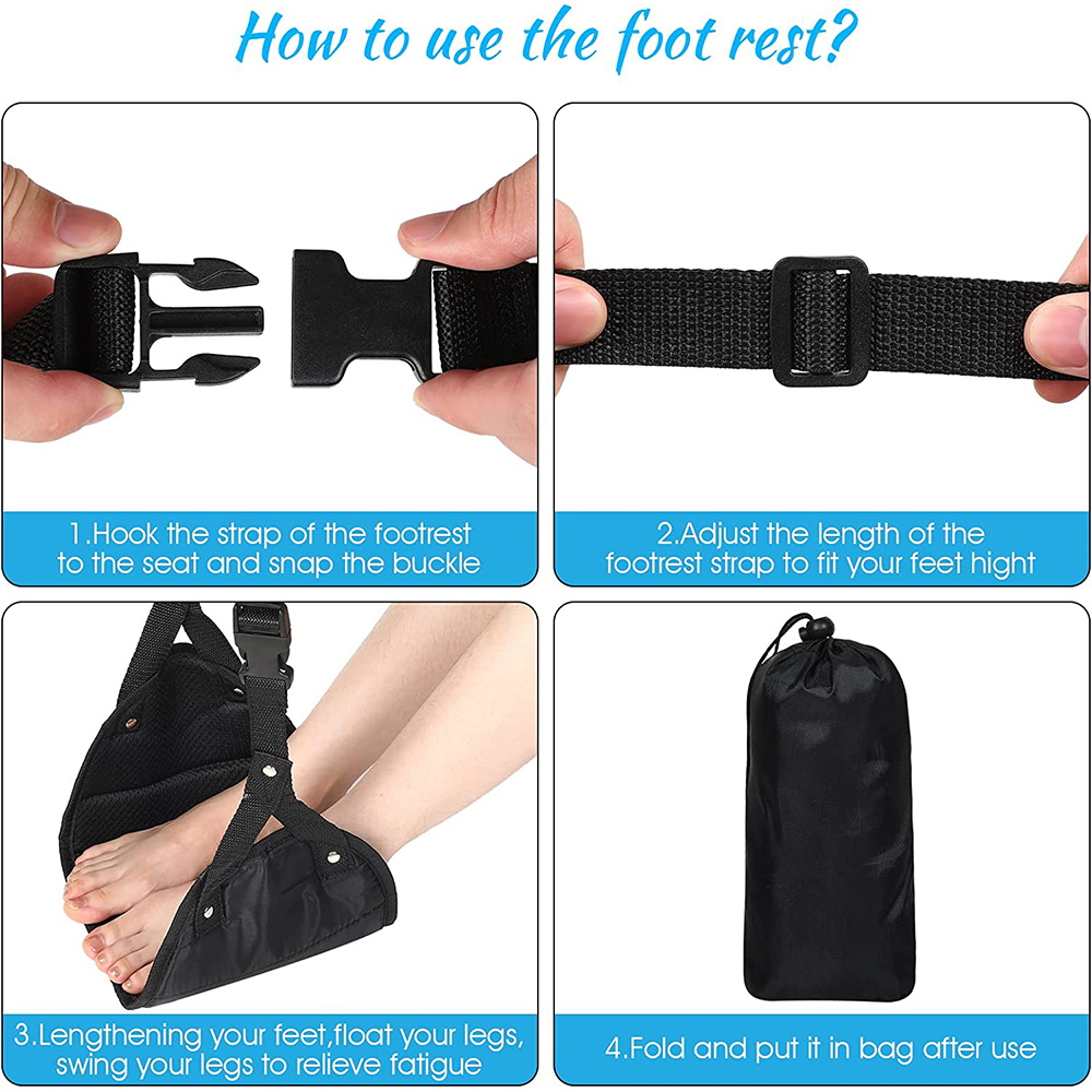 Airplane Foot Hammock Perfect  - Under Desk Hammock 评论和价格